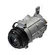 2005 Chevrolet Tahoe - A/C Compressor, With 10S17F Compressor, With 17Mm Dia. Grey Orifice Tube, Without Rear Ac, Front Kit, 78377 (Comp), 83208 (Accum), 38644 (Orifice), 59007 (Oil), O-Rings, With Clutch, 4-Groove Pulley, 5.3L 8Cyl