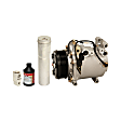 2004 Mitsubishi Galant - A/C Compressor, With Msc105Ca Compressor, 78497 (Comp), 83125 (Filter Drier), 39179 (Exp Valve), 59007 (Oil), O-Rings, With Clutch, 6-Groove Pulley, 2.4L 4Cyl