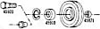 45907 4-Seasons OE Replacement A/C Idler Pulley Bolt - Direct Fit