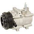 2009 Mercury Mountaineer - A/C Compressor, Front, with FS18 Compressor, without Rear AC, With Clutch, 6-Groove Pulley, 6 Cyl 4.0L