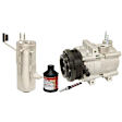 2009 Mercury Mountaineer - A/C Compressor, Front, with FS18 Compressor, without Rear AC, With Clutch, 6-Groove Pulley, 6 Cyl 4.0L