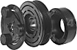 1994 BMW 740i - A/C Compressor Clutch, with 10PA17C Compressor, with 4.25 in. Diameter Pulley, Assembly, 4-Seasons OE Replacement