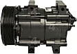 A/C Compressor, With Clutch, 4-Seasons OE Replacement