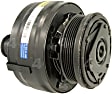 57238 A/C Compressor, With Clutch, 6-Groove Pulley, 4-Seasons OE Replacement