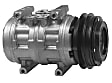 1991 Audi 200 Quattro - A/C Compressor, with 10P17C Compressor, May Require use of OE Manifold, With Clutch, 1-Groove Pulley, 4-Seasons OE Replacement