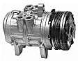 1984 Ford Mustang - A/C Compressor, with 6P148A Compressor, with Factory Air, May Require use of OE Manifold, With Clutch, 6-Groove Pulley, 5.0L 8Cyl, 4-Seasons OE Replacement