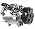 1996 Plymouth Breeze - A/C Compressor, With Clutch, 6-Groove Pulley, 2.0L 4Cyl, 4-Seasons OE Replacement