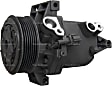 2014 Nissan Juke - A/C Compressor, with CR08 Compressor, From 2/14, With Clutch, 7-Groove Pulley, 1.6L, 4-Seasons OE Replacement