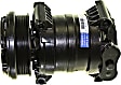 1998 Isuzu Hombre - A/C Compressor, with HT6 Compressor, Use PAG 150 Compressor Oil, With Clutch, 6-Groove Pulley, 4.3L 6Cyl, 4-Seasons OE Replacement