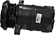 57963 A/C Compressor, With Clutch, 4-Seasons OE Replacement