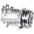 58033 A/C Compressor, With Clutch, 2-Groove Pulley, 4-Seasons OE Replacement