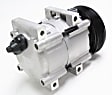 58120 A/C Compressor, With Clutch, 6-Groove Pulley, 4-Seasons OE Replacement