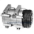 58127 A/C Compressor, With Clutch, 3.8L, 6Cyl, 4-Seasons OE Replacement