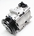 A/C Compressor, With Clutch, 4-Seasons OE Replacement