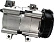 2003 Ford Explorer - A/C Compressor, With FS10 Compressor, With Clutch, 6-Groove Pulley, 4.0L 6Cyl, 4-Seasons OE Replacement