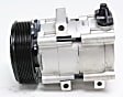 2000 Ford F-350 Super Duty - A/C Compressor, With FS10 Compressor, With Clutch, 8-Groove Pulley, 5.4L 8Cyl, 4-Seasons OE Replacement