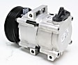 2000 Ford F-350 Super Duty - A/C Compressor, With FS10 Compressor, With Clutch, 8-Groove Pulley, 5.4L 8Cyl, 4-Seasons OE Replacement