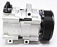 2000 Ford F-350 Super Duty - A/C Compressor, With FS10 Compressor, With Clutch, 8-Groove Pulley, 5.4L 8Cyl, 4-Seasons OE Replacement