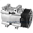 58161 A/C Compressor, With Clutch, 4-Seasons OE Replacement