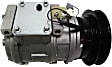 1999 Toyota Celica - A/C Compressor, with 10PA17C Compressor, May Require use of OE Manifold, With Clutch, 5-Groove Pulley, 4-Seasons OE Replacement