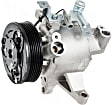 2020 Subaru WRX - A/C Compressor, with DKV10Z Compressor, With Clutch, 6-Groove Pulley, 4-Seasons OE Replacement