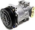 1997 Dodge Ram 1500 - A/C Compressor, with SD7H15 Compressor, U4692, U4605, With Clutch, 7-Groove Pulley, 4-Seasons OE Replacement