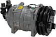 2003 Freightliner FS65 - A/C Compressor, OE No. 304529, with TM15 Compressor, with Double Groove Pulley, with R134a, Sanden Model 488-45011, with Clutch, 2-Groove Pulley, 4-Seasons A/C Compressor