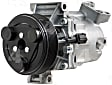 2008 Nissan Versa - A/C Compressor, Manual Transaxle, with CR10 Compressor, With Clutch, 6-Groove Pulley, 4-Seasons OE Replacement