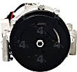 58889 A/C Compressor, With Clutch, 7-Groove Pulley, 4-Seasons OE Replacement