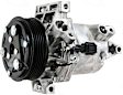 2015 Nissan Juke - A/C Compressor, with CR08 Compressor, With Clutch, 6-Groove Pulley, 4-Seasons OE Replacement
