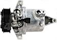 2015 Nissan Juke - A/C Compressor, with CR08 Compressor, With Clutch, 6-Groove Pulley, 4-Seasons OE Replacement