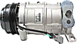 2002 Cadillac Escalade - A/C Compressor, with HU6 Compressor, without Rear AC, Use PAG 150 Compressor Oil, With Clutch, 4-Groove Pulley, 4-Seasons OE Replacement