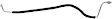 65665 A/C Refrigerant Liquid Hose - Sold individually