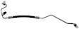 2012 BMW X6 - A/C Refrigerant Liquid Hose, Without Orifice Tube, Sold Individually