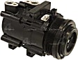 2007 Lincoln Town Car - A/C Compressor, with FS18 Compressor, With Clutch, 6-Groove Pulley, 4-Seasons OE Replacement