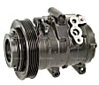 2009 GMC Canyon - A/C Compressor, with 10S17C Compressor, With Clutch, 6-Groove Pulley, 5 Cyl 3.7L, 4-Seasons OE Replacement