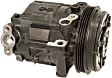 2004 Subaru Forester - A/C Compressor, With DKV14G Compressor, With Clutch, 4-Groove Pulley, 4-Seasons OE Replacement
