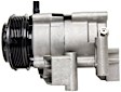 2009 Saturn Vue - A/C Compressor, With Clutch, 6-Groove Pulley, 3.6L 6Cyl, 4-Seasons OE Replacement
