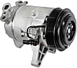 68221 A/C Compressor, With Clutch, 4-Seasons OE Replacement