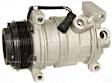 68341 A/C Compressor, With Clutch, 6-Groove Pulley, 4-Seasons OE Replacement