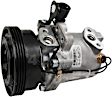 68497 A/C Compressor, With Clutch, 4-Seasons A/C Compressor