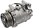 68580 A/C Compressor, With Clutch, 2.4L, 4Cyl, 4-Seasons A/C Compressor