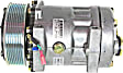 2001 Dodge Ram 3500 - A/C Compressor, With Clutch, 8-Groove Pulley, 5.9L, 6Cyl, 4-Seasons OE Replacement
