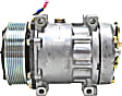 2001 Dodge Ram 3500 - A/C Compressor, With Clutch, 8-Groove Pulley, 5.9L, 6Cyl, 4-Seasons OE Replacement