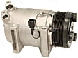 2005 Nissan Titan - A/C Compressor, with DKS17D Compressor, With Clutch, 7-Groove Pulley, 5.6L 8Cyl, 4-Seasons OE Replacement