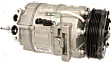 2007 Nissan Sentra - A/C Compressor, With Clutch, 6-Groove Pulley, 2.0L 4Cyl, 4-Seasons OE Replacement