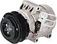 2011 Ford Fusion - A/C Compressor, GAS, With Clutch, 6-Groove Pulley, 2.5L 4Cyl, 4-Seasons A/C Compressor