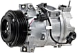 2017 Infiniti Q70 - A/C Compressor, with CSE617 Compressor, With Clutch, 7-Groove Pulley, 3.7L 6Cyl, 4-Seasons OE Replacement