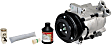 2015 Chevrolet Camaro - A/C Compressor, With Clutch, 6-Groove Pulley, 3.6L 6Cyl, PAC-Kits Series