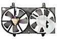 75527 4-Seasons OE Replacement Fan Motor - Direct Fit, Assembly